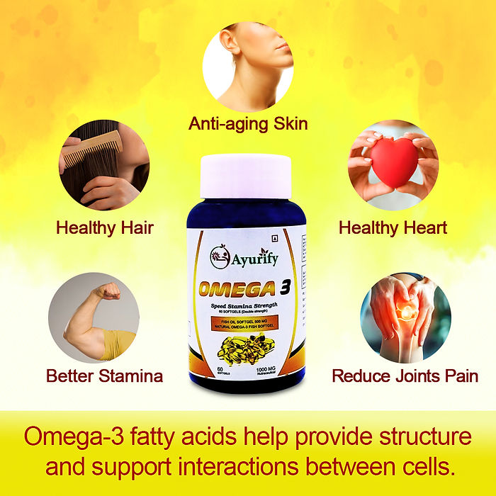 Omega 3 Fish oil Softgel 500 mg