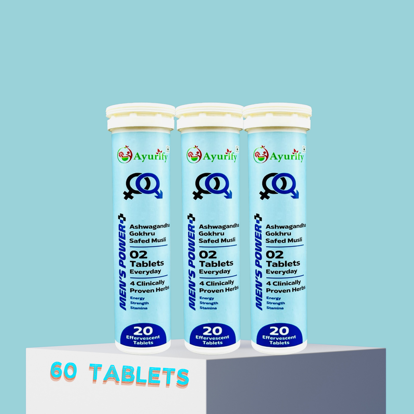 Men's Power+ Effervescent Tablets