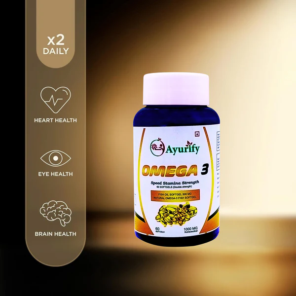 Omega 3 Fish oil Softgel 500 mg